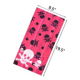 Skull Pattern Seamless Breathable Neck Warmer Gaiter Men Cycling Bandana Women Running Hiking Tube Scarf Sunshield Face Mask