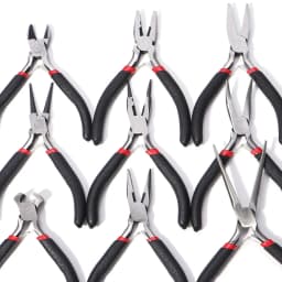 Jewelry Pliers Tools Equipment Long Needle Round Nose Curved Nose Cutting Wire Pliers For Jewelry Making Handmade Accessories
