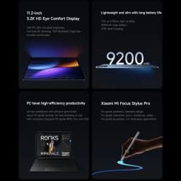 2025 Xiaomi Pad 8 Pro Tablet 11.2"144Hz 3.2K Snapdragon 8 Elite HyperOS 3 9200mAh 67W Fast Charge 50MP+32MP Tablet PC