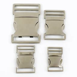 2/3/4Pcs Meetee 20-38mm Metal Side Release Buckles for Backpack Strap Pet Collar Belt Fast Clasp DIY Hardware Sewing Accessories
