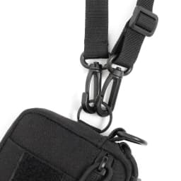 Molle Waist Pack & Shoulder Bag 600D Nylon Organizer for Daily Essentials & Gadgets Tactical EDC Pouch Compact
