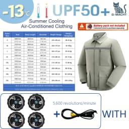 Summer 4 Fans Air Conditioning Cooling Vest Men Women Ultralight Outdoor Jacket Sun Protection Windbreaker Travel Fishing Sports