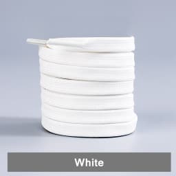 1Pair Classic Shoelaces Flat Black White Shoe Lace Double Fabric Non-slip Polyester Laces Casual Sport Shoestrings 100/120/140CM