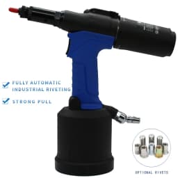 Lightweight Pneumatic Riveter Automatic Rivet Nut Gun M3 to M12 Hydraulic Industrial Quick Riveting Tool Upgraded RL-6312/RL-618