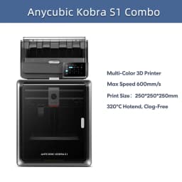 ANYCUBIC Speed FDM Series 3D Printer Kobra 2 Max Kobra 4 3D Printer Large Size Auto-levelling DIY FDM 3D Printers Kobra 4 Combo