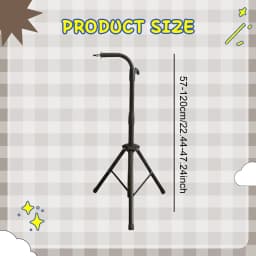 Bar Chimes Stand Professional Anti Slip Height Adjustable Musical Percussion Accessory for Stage Performance Practice Studio