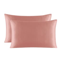 1pair Zipper Pillowcase Both Sides 100% Mulberry Nature Silk Pillow Case For Healthy Single Pillow Cover