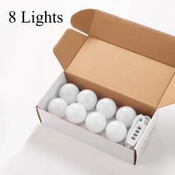 Hollywood Makeup Vanity Mirror Light Stick On Professional Adjustable 3 Colors LED USB Bulbs String Stepless Dimmable Lamp