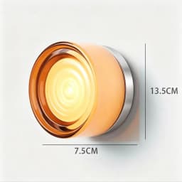 Modern Round Wall Light Acrylic LED Jelly Decor Wall Lamp Corridor Stair Living Bedroom Bedside Home Indoor Background Lighting