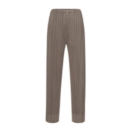 Miyake Pleated Simple Casual Ankle-Length Pants Spring Summer Autumn Pencil Pants Korean Fashion Women Basics Trousers In Stock