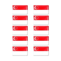 10pcs Epoxy Italy Flags Sticker Car Interior Decoration Decal for Fiat 500 Abarth Punto Panda Tipo Bravo Stilo Coupe Doblo Badge