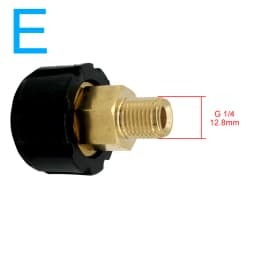 1pc 1/4 3/8 To M22 14 Quick Connector High Pressure Car Washer Quick Coupling Water Gun Tube Adapter Joints