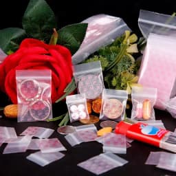 Color Zipper Bag Small Pink Pig Multi Sizes Clear Self Sealing Zip Lock Bags Gift Jewelry Mini Pouches Plastic Packaging Pouch