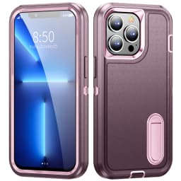 Heavy Armor Shockproof Defend Phone Case For iPhone 11 12 13 14 15 16 17 Pro Max 7 8 Plus SE 2022 Xs XR Plastic TPU Back Cover