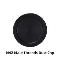 EYSDON Fully Metal (M42/ M48/ M54x0.75mm) Male Threads Dust Cap Telescope Eyepieces Lens Protection Cover