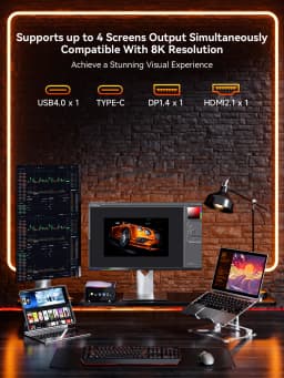 GMKtec Mini PC K12 Nucbox AMD Ryzen™ 7 H 255 WiFi 6 BT 5.2 Dual 2.5G LAN OCulink Desktop Computer