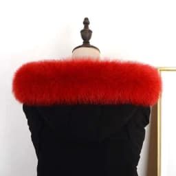 Real Fox Fur Collar 100% Natural Fur Scarf Women Winter Luxury Warm Fur Shawl Ladies Geniue Fur Scarves For Coat Down Jacket Men