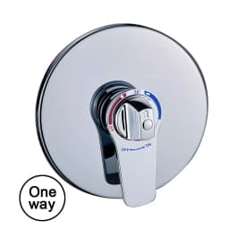 Brass Bathroom Concealed Thermostatic Mixing Valve Wall Mounted Stainless Steel Shower Panel Controller for Home Improvement