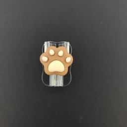 2pcs Cat Paw Shaped Cable Protection Clips, Suitable for Iphone Accessory Data Cables, Type-C Cable Protectors