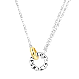 2026 Original 925 Sterling Silver Planet Necklace Love Heart Zircon Inlaid Romantic Fashion Fine Jewelry Party Gifts for Women