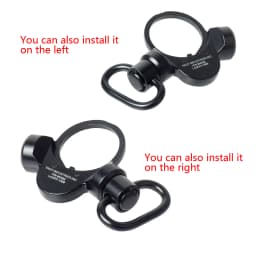 Tactical DD QD GBB AEG Sling Attachment Mount Metal AR15 M4 Mount Adapter Rail Airsoft Hunting QD Slings Base
