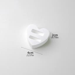 Gypsum white ring display stand holder ,Jewelry organizer props . couple ring display holders case , creative earrings box