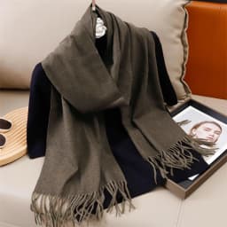 51Color Solid Women Winter Scarf Warm Thicken Cashmere Shawl Outdoor Tassels Pashmina Lady Wrap Windproof Scarves Fashion Luxury