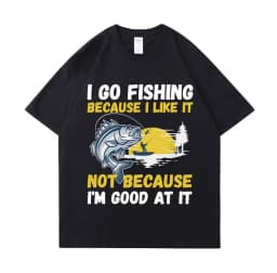 Buy A Man Eat Fish He Day Teach Fish Man To A Lifetime Funny Meme T Shirt Unisex Casual Cotton T-shirt Men Cotton Oversized Tees