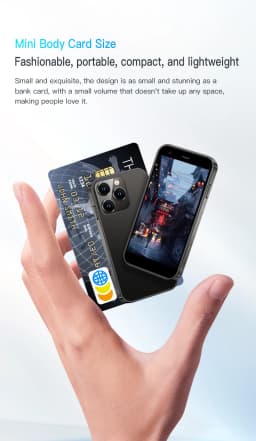 FUFFI I16 Pro Mini Smartphone Android Phone Face ID Portable 8.1 Mini Celulare 3.0 Inch HD 16GB ROM 1000mAh Battery Cellphone