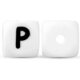 100pcs 12mm Letters Silicone Beads Pacifier Clips Alphabet DIY Personalized Name Chain Jewelry Accessories Making Food Grade