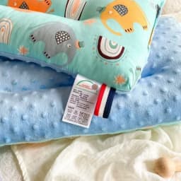 Children's Pure Cotton Skin-friendly Pillow Super Soft Baby Sleeping Pillow Removable Washable Kindergarten Special Nap Pillow