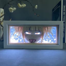 My Hero Academia Himiko Toga Led Light Box Manga Gadget Gaming Room Decor Night Lamp Birthday Gift Paper Cut Shadow Lightbox