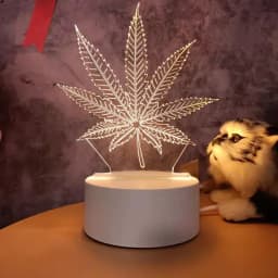 3D Lamp Acrylic LED Night Lights Bear Dinosaur Child Night Light Led for Bedroom Decoration Christmas Decor Wedding Party Favors