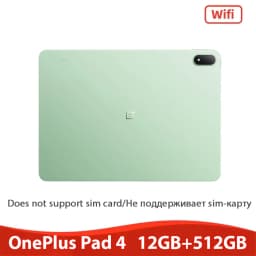 Global Version OnePlus Pad 4 256GB 512GB Snapdragon 8 Elite Gen 5 13.2" 3.4K 144Hz LCD Display 13380mAh Android WiFi Tablet PC