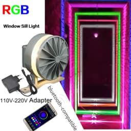 7W 12W LED Window Sill Lights For 220V 110V Door Frame Wall KTV Hotel Garage Corridor Decoration Lamps 360 Degree Bright IP67