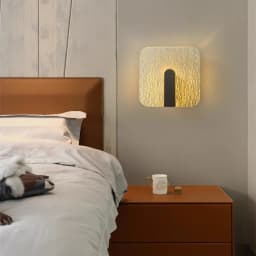 New Light Luxury Acrylic Wall Lamp AC90-260V Staircase Hallway Background Wall Living Room Bedroom Bedside Minimalist Wall Lamp
