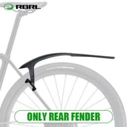 RBRL Bicycle Mudguard Gravel Wings 700c Universal Mudguard Bicycle 28 Inch Adjustable and Easy to Install Mudguard for Road Bike