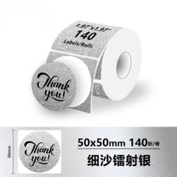 1Roll 40x20mm Compatible M110 M120 M220 M200 Self-Adhesive Laser Thermal Paper for Munbyn/Nelko PM220 E210 P50