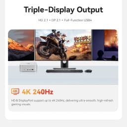 Beelink SER9 Pro Max AMD Ryzen 7 H255 24GB LPDDR5X RAM 1TB NVMe SSD Win 11 Ubuntu Type C Wifi6 BT5.2 Gaming PC SER9 HX370 HX470
