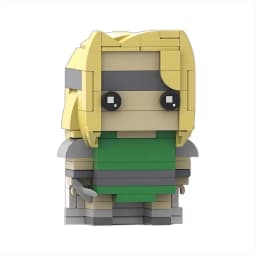 Bricklink MOC Game Fantasyed Action Figures Zack Fair Tifa Aerith Cloud Mog Bricks Sets Building Blocks Kid Toys Christmas Gift