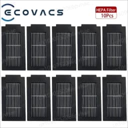 ECOVACS T50 PRO OMNI /T50 PRO  / T50 OMNI Robot Vacuum Spare Parts Main Side Brush Mop Cloths HEPA Filters Dust Bags Accessories