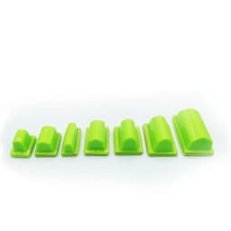 Green Color Non Stick Dust Resistant Anti-static Pad Printing Adhesive Head Pad Rubber Head with Shipping Cost