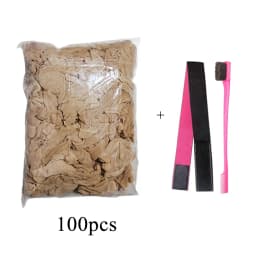 Wholesale HD Wig Caps High Quality Transparent HD Hair Nets Weave Nylon Stretchy Lace Front Wig Cap for Women Men Light Brown