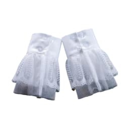Gothic Retro Black Detachable Sleeve Fake Cuffs Multi Layer Lace Patchwork Princess Sweater Decorative Wristband Dropshipping