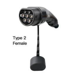3.6KW 7.2 11 22KW Male Type 2 EVSE Female Gun EV Charger Car Plug IEC 62196 Convertor 16A 32A Electric Vehicle Charging Station