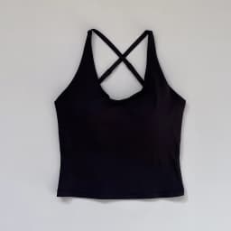 New Slim Fit Shoulder Strap Hanging Neck Strap, Beautiful Back Sports Vest, Women's One-Piece Fixed yoga Vest, Fitness Bra
