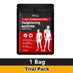 Height Growth Hormone Enhancer Plaster Grow Taller Foot Patch Bone Strength Calcium Vitamin D Supplements for Adults and Teen