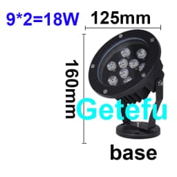 LED Outdoor Spotlight DC12V AC220V110V Floodlight Garden Landscape Wall Wash Lighting IP67 Rates Tree Grasses Backyard Lawn Lamp