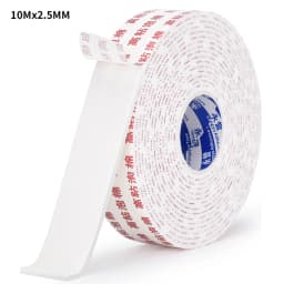 White Strong Adhesive Double-Sided Foam Tape Sealed Waterproof Fixed Installation Wall Anti-Collision Door And Window Sound