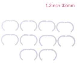 10pcs Segment Rings Solar Tube Stainless Steel Corrugated Pipe DN16 DN20 DN25 DN32 Union Nut Solar Power Supplies Home
